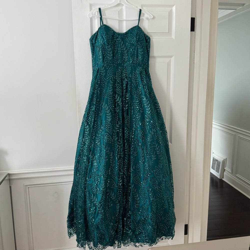 Laura Strapless Corset Prom Dress